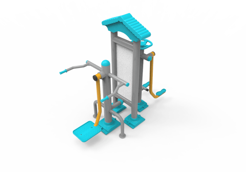 Bacak Acma Yan Salinim Aleti PF-202 | Dış Mekan Spor Aletleri | Erse Kent Mobilyaları